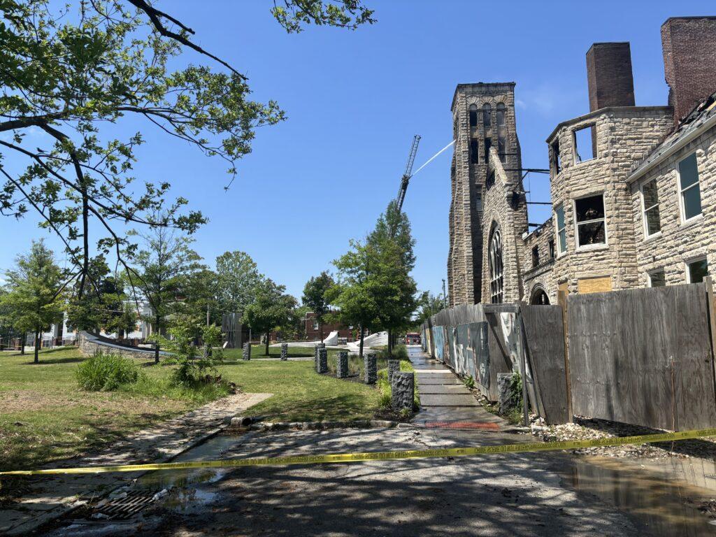 Clayborn Temple Fire April 28 2025