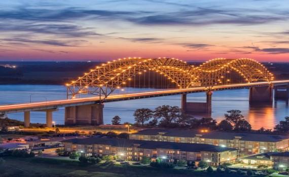 memphis 570x350 picture of memphis bridge