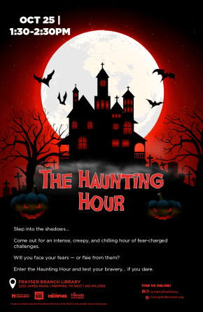 Haunting Hour Frayser Haunting Hour Frayser flyer