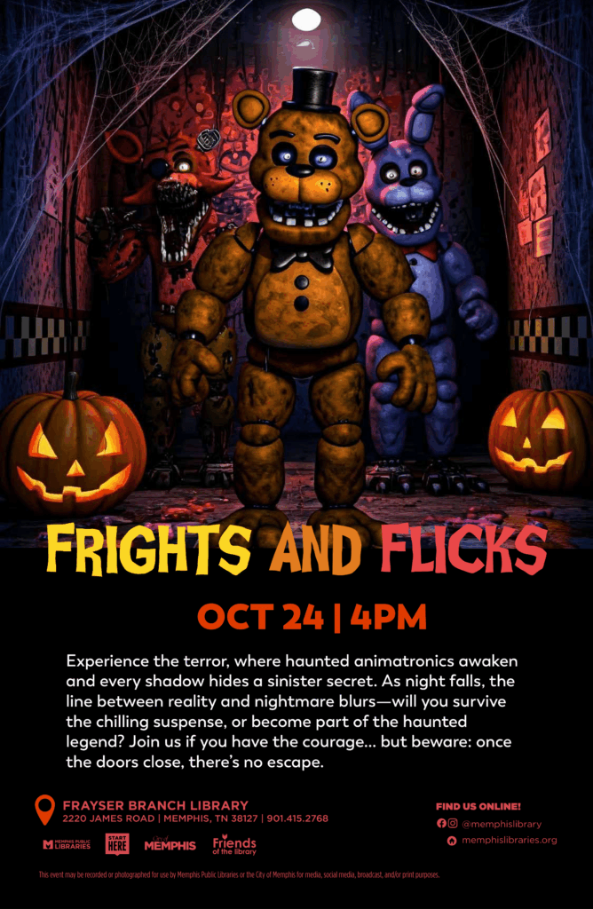 Frights and Flicks Frayser Frights and Flicks Frayser flyer