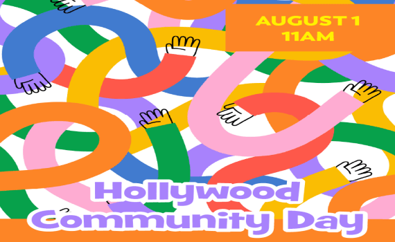 Hollywood Community Day 2026 Hollywood Community Day flyer