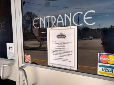 "Malco Theatres is TEMPORARILY closing"