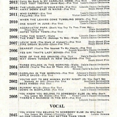 Lincoln Records back page