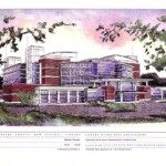 Memphis Shelby County New Central Library drawing