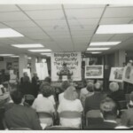 Ms. Judith Drescher introducing the new Central Library plan