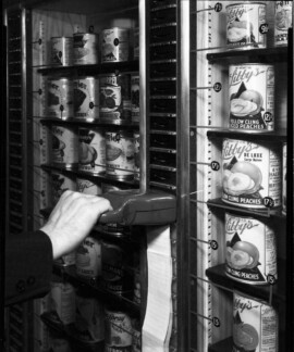 Keedoozle canned fruit display