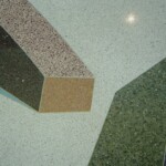 Terrazzo floor in Central Library vestibule