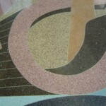 Terrazzo floor in Central Library vestibule