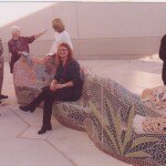 Unidentified group of people in the "Rainforest Treasures" Courtyard