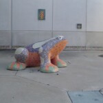 Frog in the "Rainforest Treasures" Courtyard