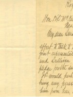 Letter sent by suffragist Kate Hale from Hawkins County urging Senator McKellar to contact a state representative and lobby him to vote for the amendment.