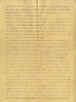 A report written by Martha Allen for the January 1917 convention of the Tennessee Equal Suffrage Association. Allen details the work that has been done throughout 1916. She describes the year's successes and setbacks regarding the Constitutional Amendment, and ends by encouraging activists to "not despair, but just travel on towards the dawn of full liberty and freedom of thought and life on that higher plain than mere physical sex discrimination".