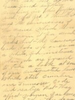 Marked "Mrs. Allen's interview", this document was written by Memphis suffragist Martha Allen to the Memphis News-Scimitar, a predecessor of the Memphis Press-Scimitar. In it she answers a question posed to her, "You ask me do we ever find anything amusing in this Suffrage work?"