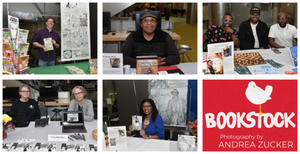 Photos of authors from Bookstock 2019. Photography by Andrea Zucker.