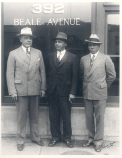 Bob Church, Jr., W.C. Handy and Lt. George Lee